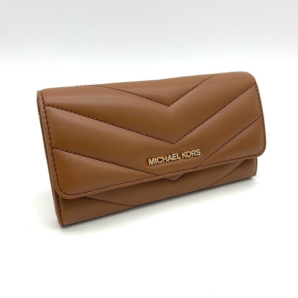 Michael Kors Large Trifold Wallet - Picture 1 of 7